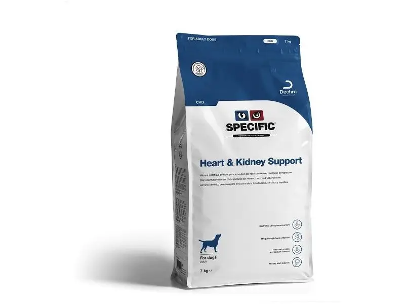 SPECIFIC CKD Heart & Kidney Support sausas pašaras šunims esant širdies ir inkstų susirgimams