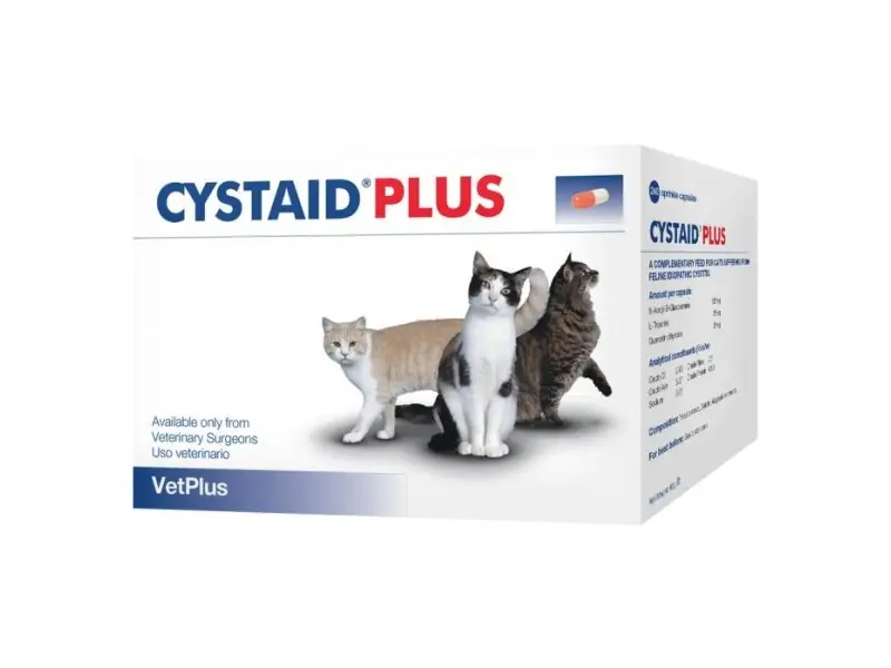 CYSTAID Plus  papildai katėms N30