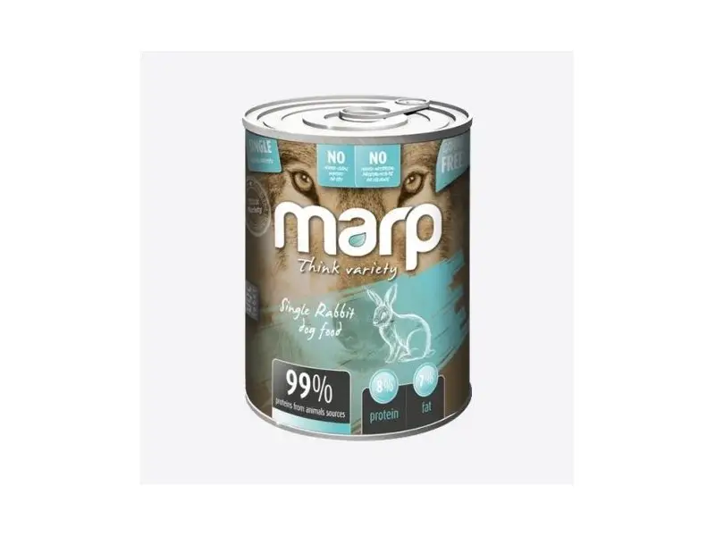 Marp Think Variety Single Rabbit konservai šunims su triušiena 400g