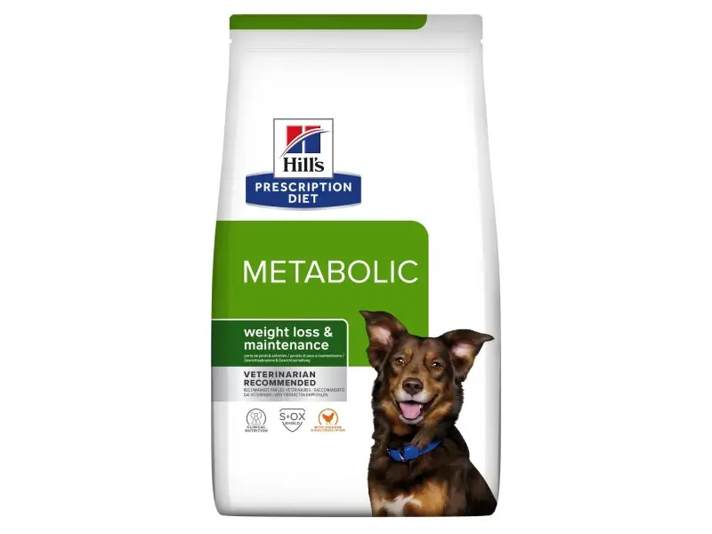HILLS PD Canine Metabolic Sausas pašaras šunims