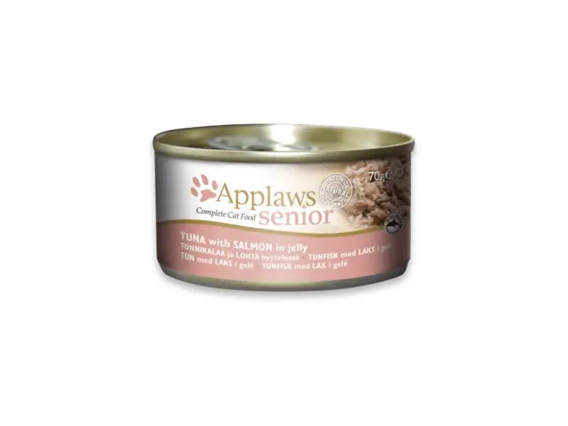 Applaws Cat Senior Tuna with Salmon in jelly konservai katėms su tunu ir lašiša 70g