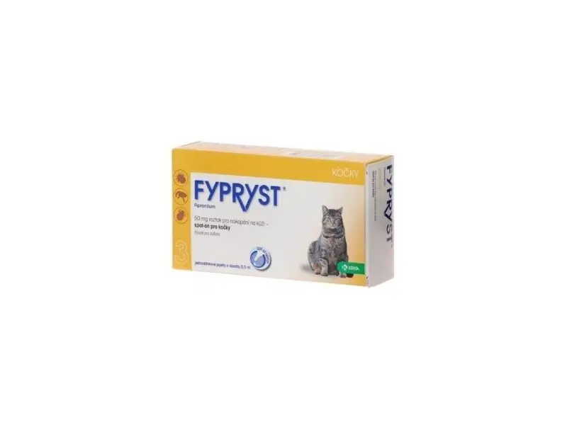 FYPRYST 50 mg užlašinamasis tirpalas katėms
