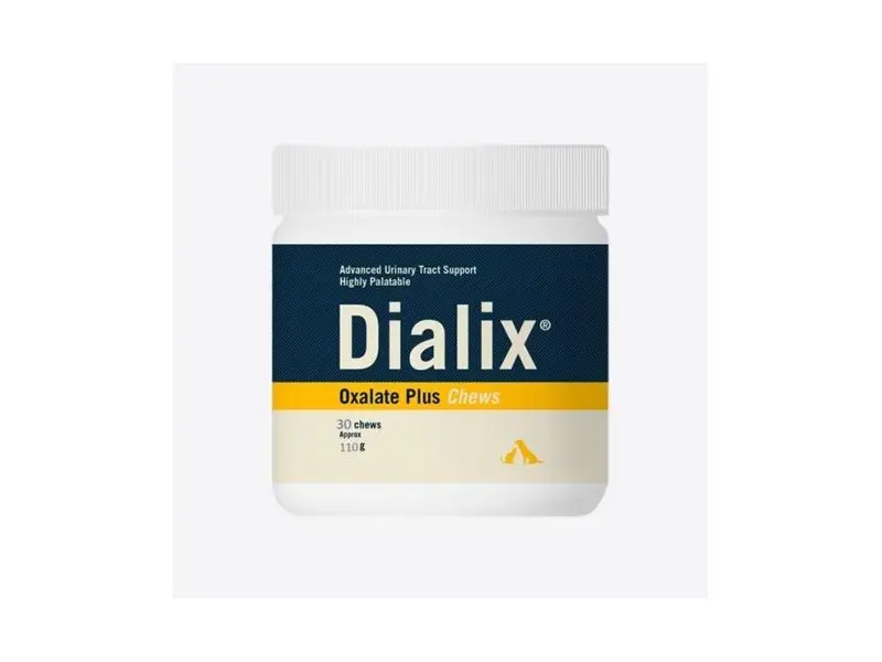 Dialix Oxalate Plus šlapimo takų ligoms  kramtukai šunims ir katėms  N30