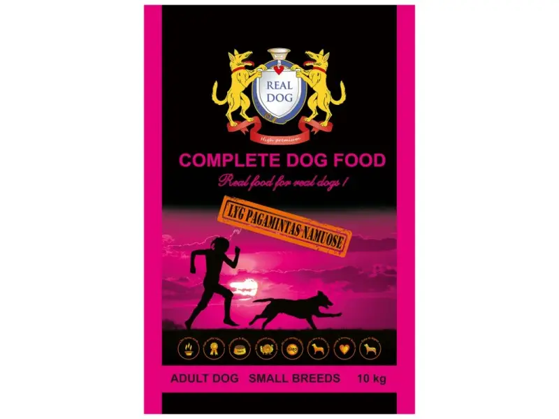 Real Dog small breeds visavertis pašaras mažų veislių suaugusiems šunims su vištiena 10kg