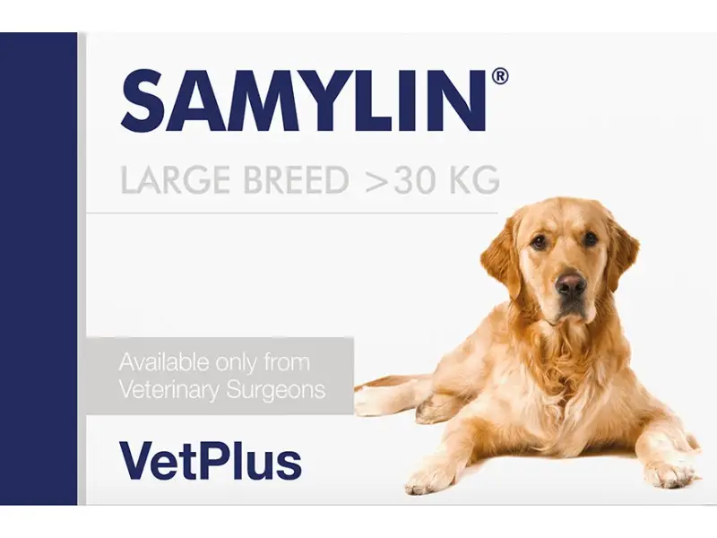 SAMYLIN pašaro papildas didelių veislių šunims virš 30 kg svorio, milteliai N30