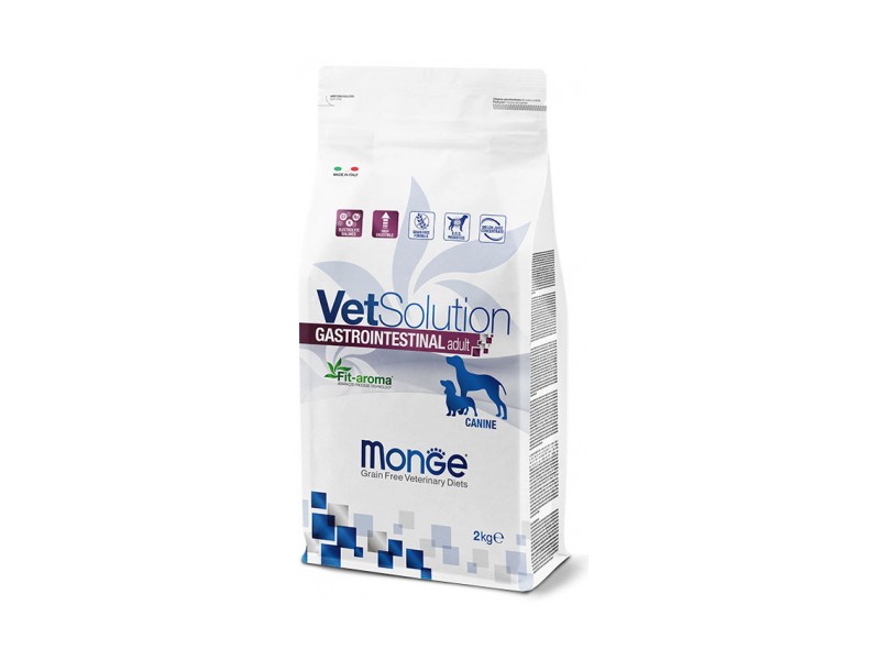 MONGE VetSolution Dog DRY Gastrointestinal Adult Dietinis sausas pašaras šunims turintiems virškinimo sutrikimų
