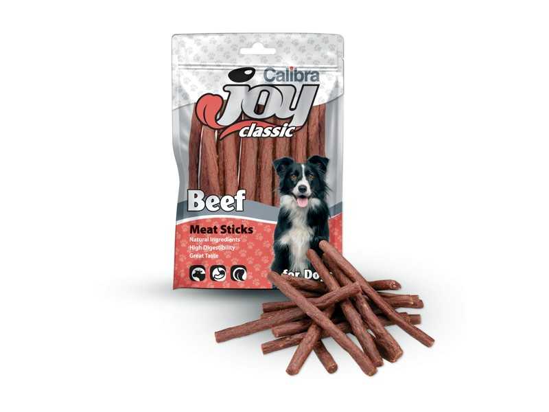 CALIBRA JOY Dog Classic Beef Sticks Skanėstas šunims su jautiena 80g