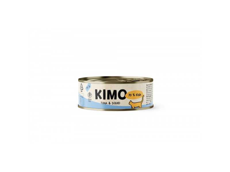 KIMO Tuna&Squid konservai katėms su tunu ir kalmarais 70g