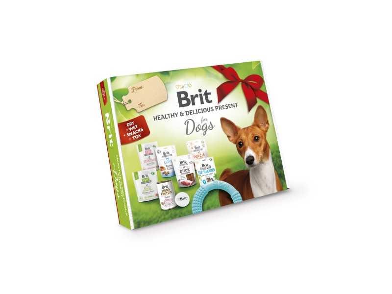 Brit Healthy&Delicious Present For Dogs dovanų dėžė šunims