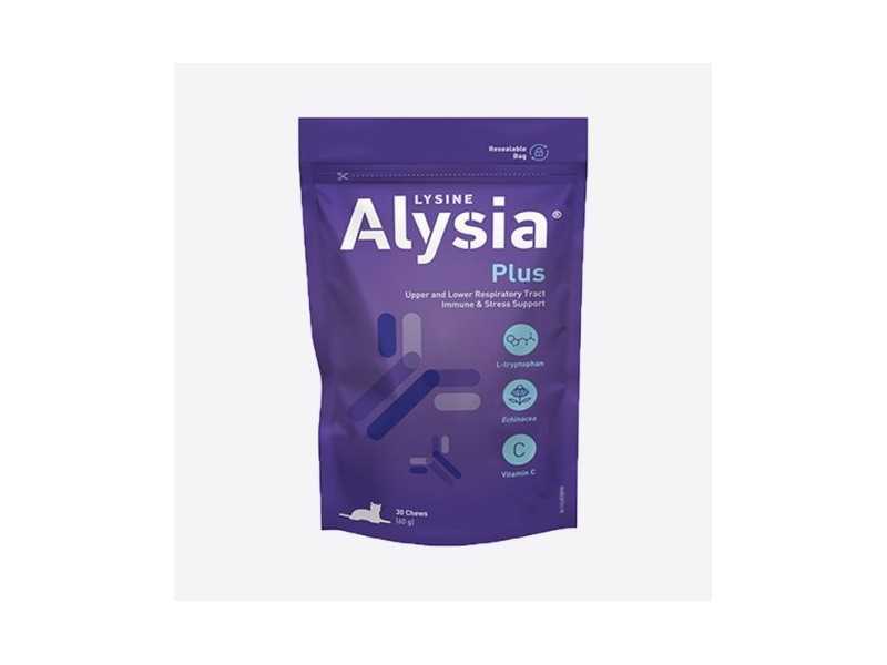 Alysia Plus Lysine kvėpavimo takams papildas katėms N30